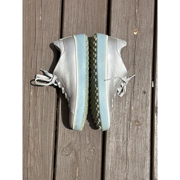 ECCO Golf  Silver Tray Hydromax™ Golf Shoes Size 8.5 - Picture 9 of 12